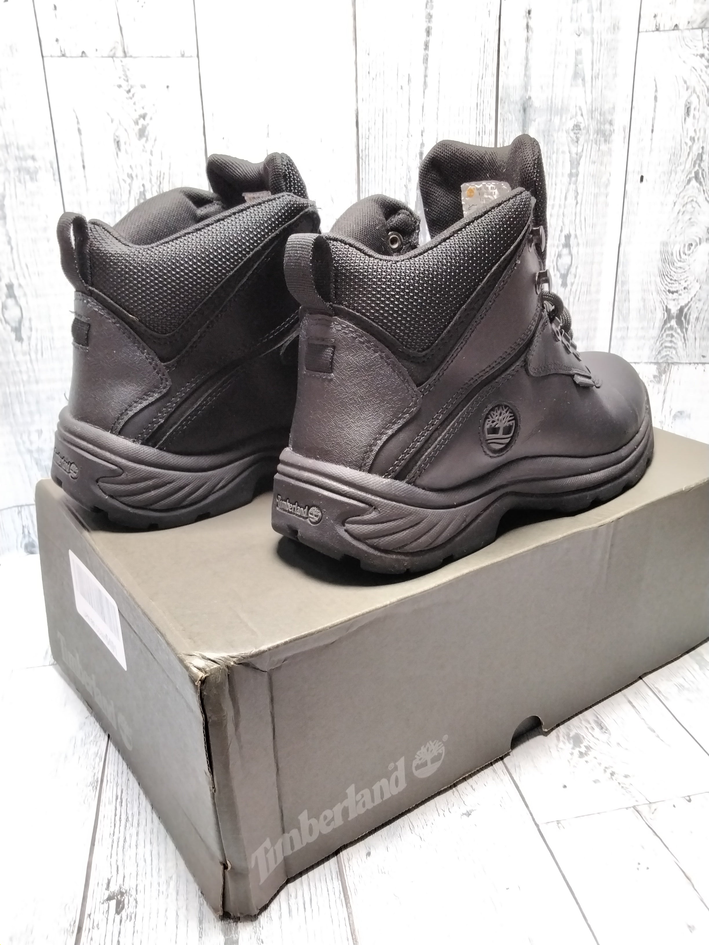 Timberland Men's White Ledge Mid Waterproof Hiking Boot, Black, Sz 8 (7781275500782)